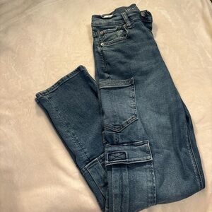 American Eagle Outfitters Blue Relaxed Jeans